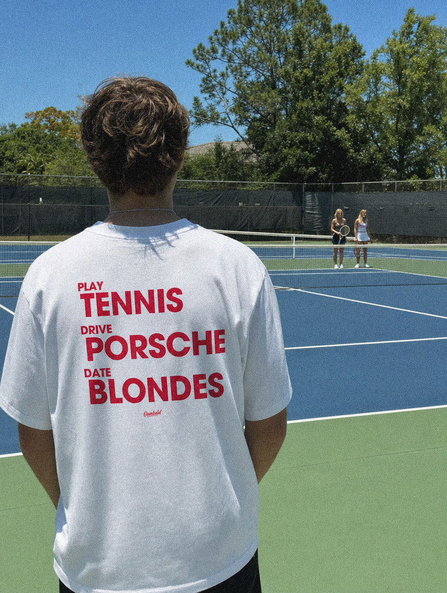 TENNIS, PORCHE, BLONDES