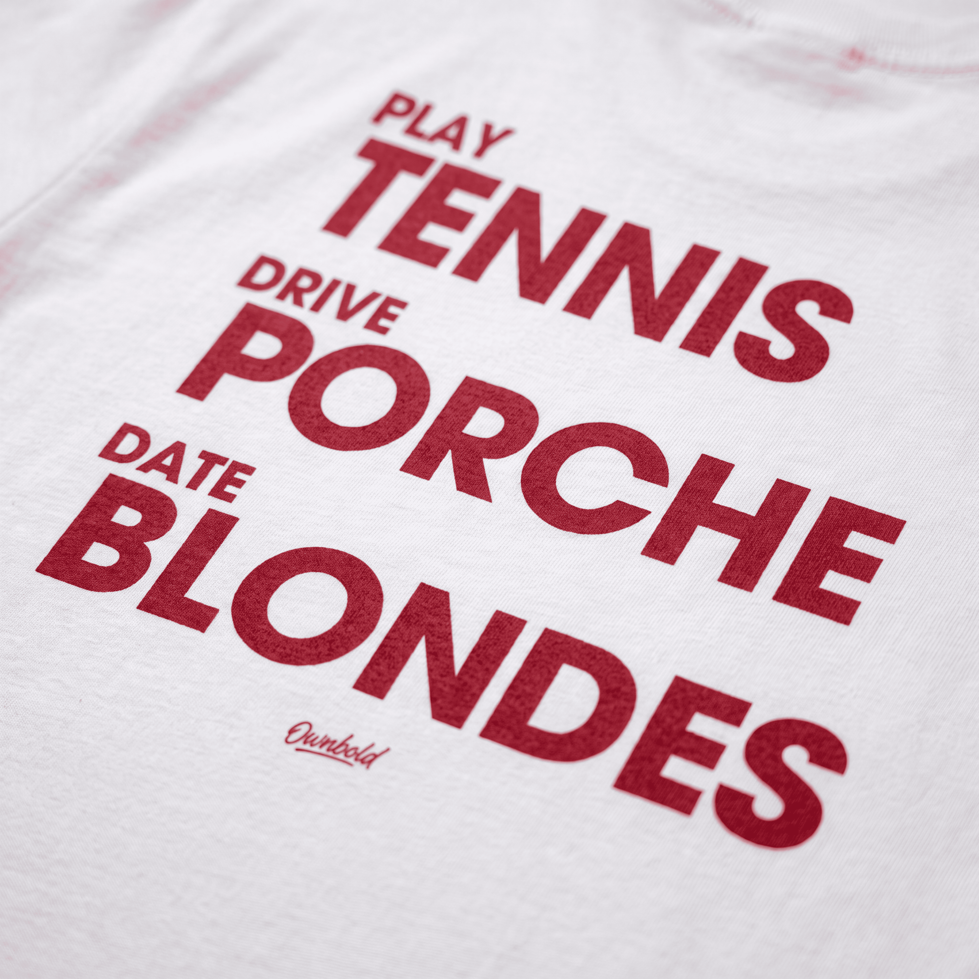TENNIS, PORCHE, BLONDES
