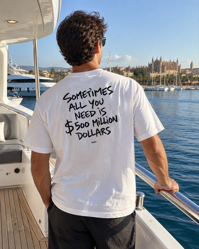 SOMETIMES ALL YOU NEED IS 500 MILLION