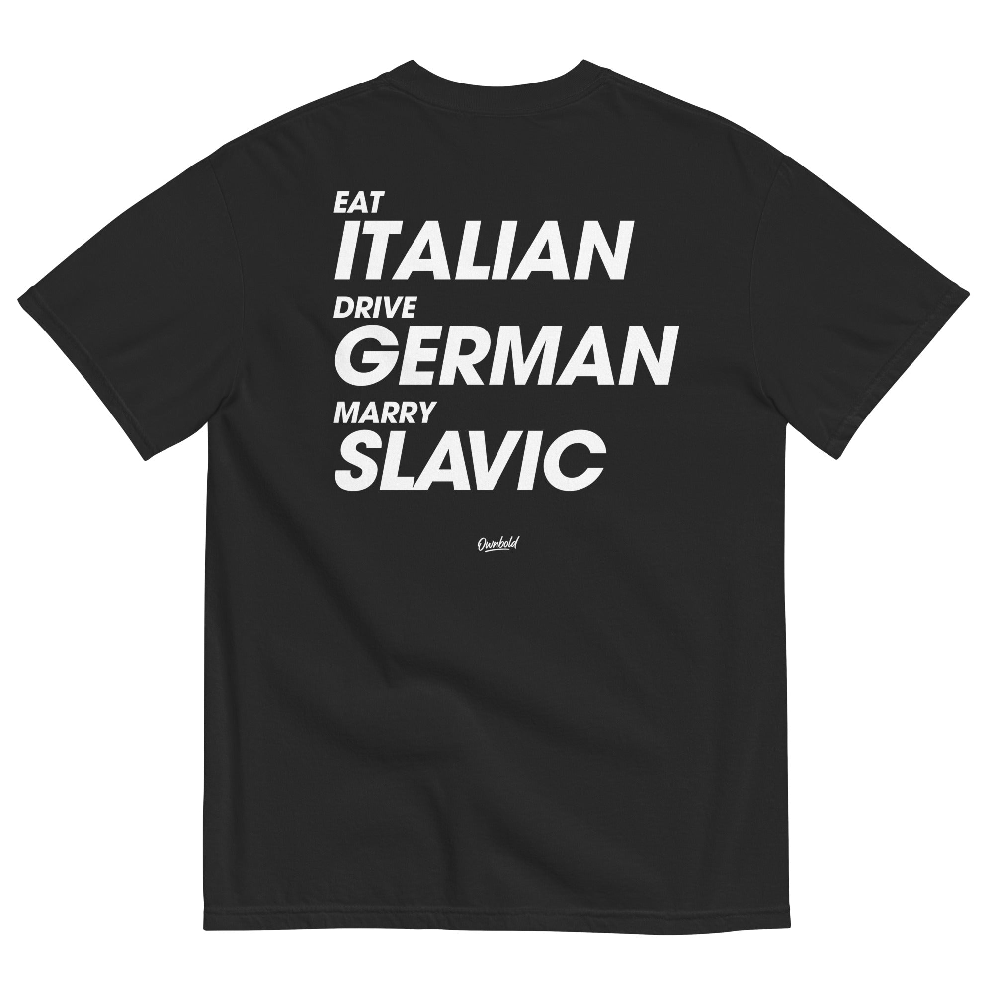 EAT, DRIVE, MARRY (Black)