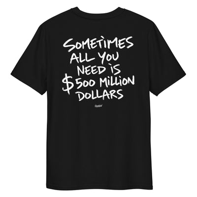 SOMETIMES ALL YOU NEED IS 500 MILLION