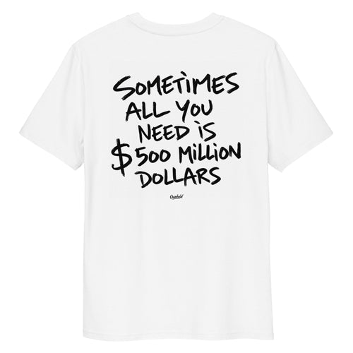 SOMETIMES ALL YOU NEED IS 500 MILLION